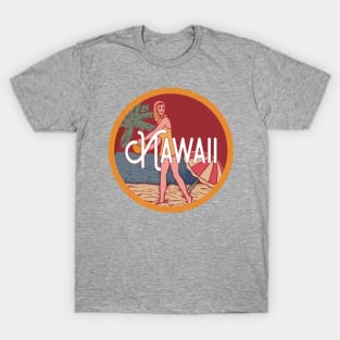 Hawaii Vintage Decal T-Shirt